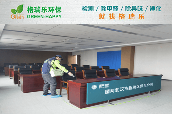 国网武汉市新洲供电公司办公区空气净化标杆项目